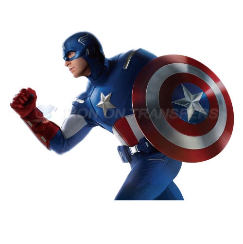 Captain America Iron-on Stickers (Heat Transfers)NO.87